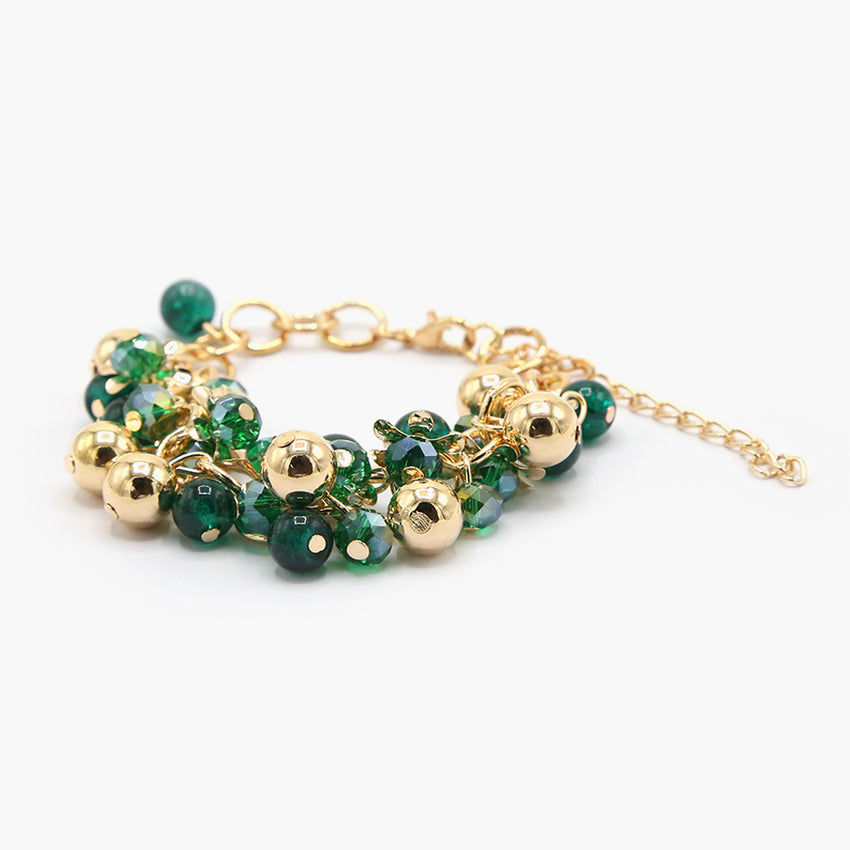Women's Metal Bracelet - Green
