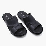 Men's Slipper - Black, Men's Slippers, Chase Value, Chase Value