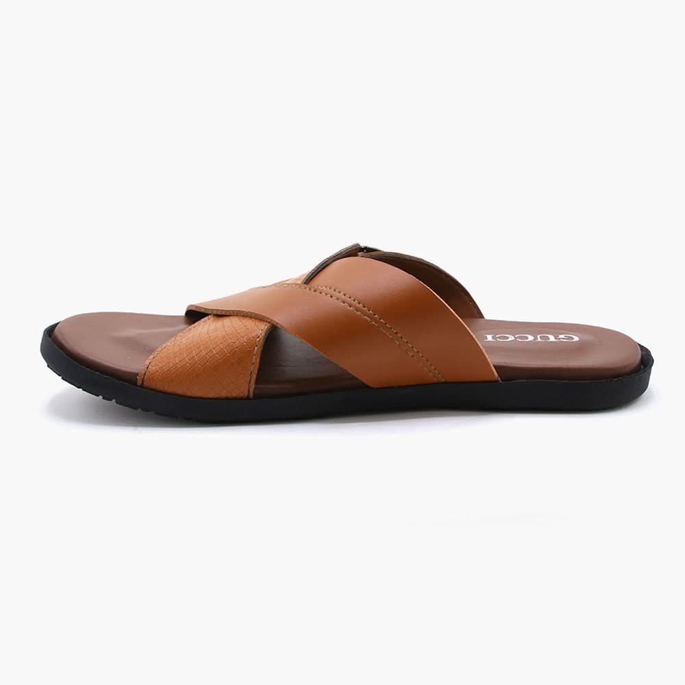 Men's Slipper - Mustard, Men's Slippers, Chase Value, Chase Value