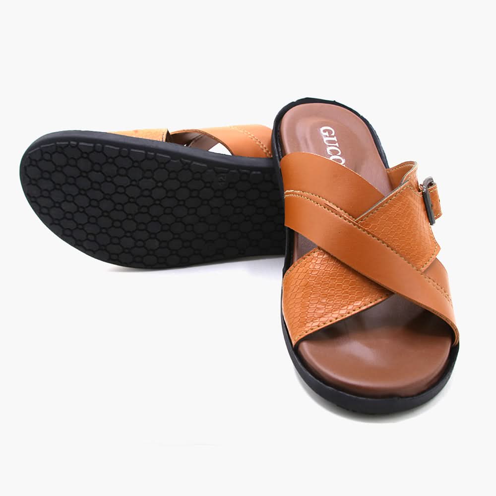 Men's Slipper - Mustard, Men's Slippers, Chase Value, Chase Value