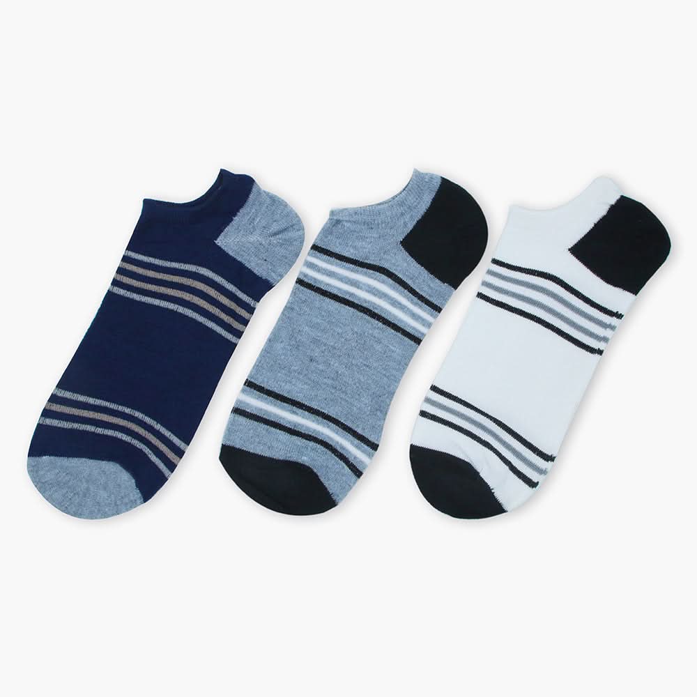 Men’s Loafer Sock Pack of 3, Men's Socks, Chase Value, Chase Value