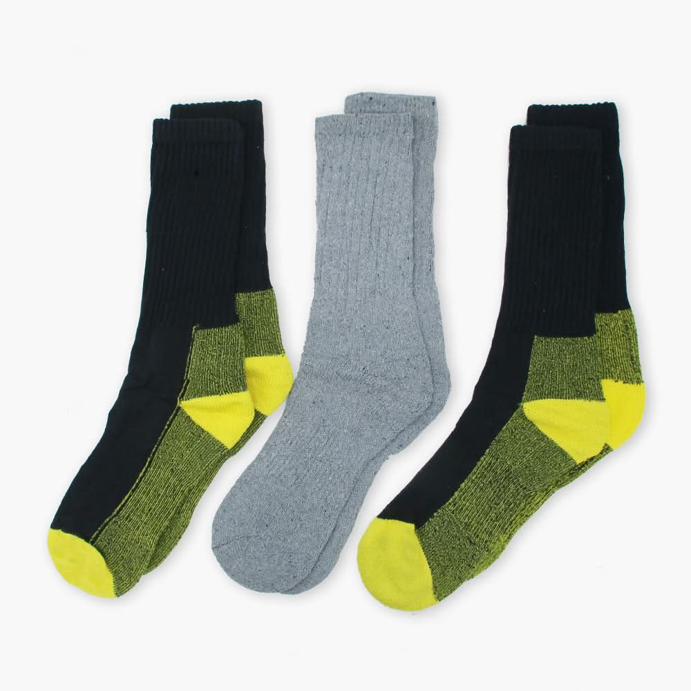 Men's Sport Sock Pack of 3, Men's Socks, Chase Value, Chase Value