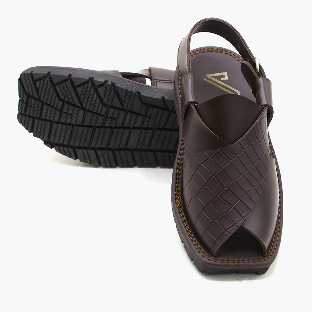 Boys Peshawari Sandal - Brown, Boys Sandals, Chase Value, Chase Value