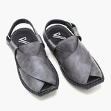 Boys Peshawari Sandal - Grey, Boys Sandals, Chase Value, Chase Value