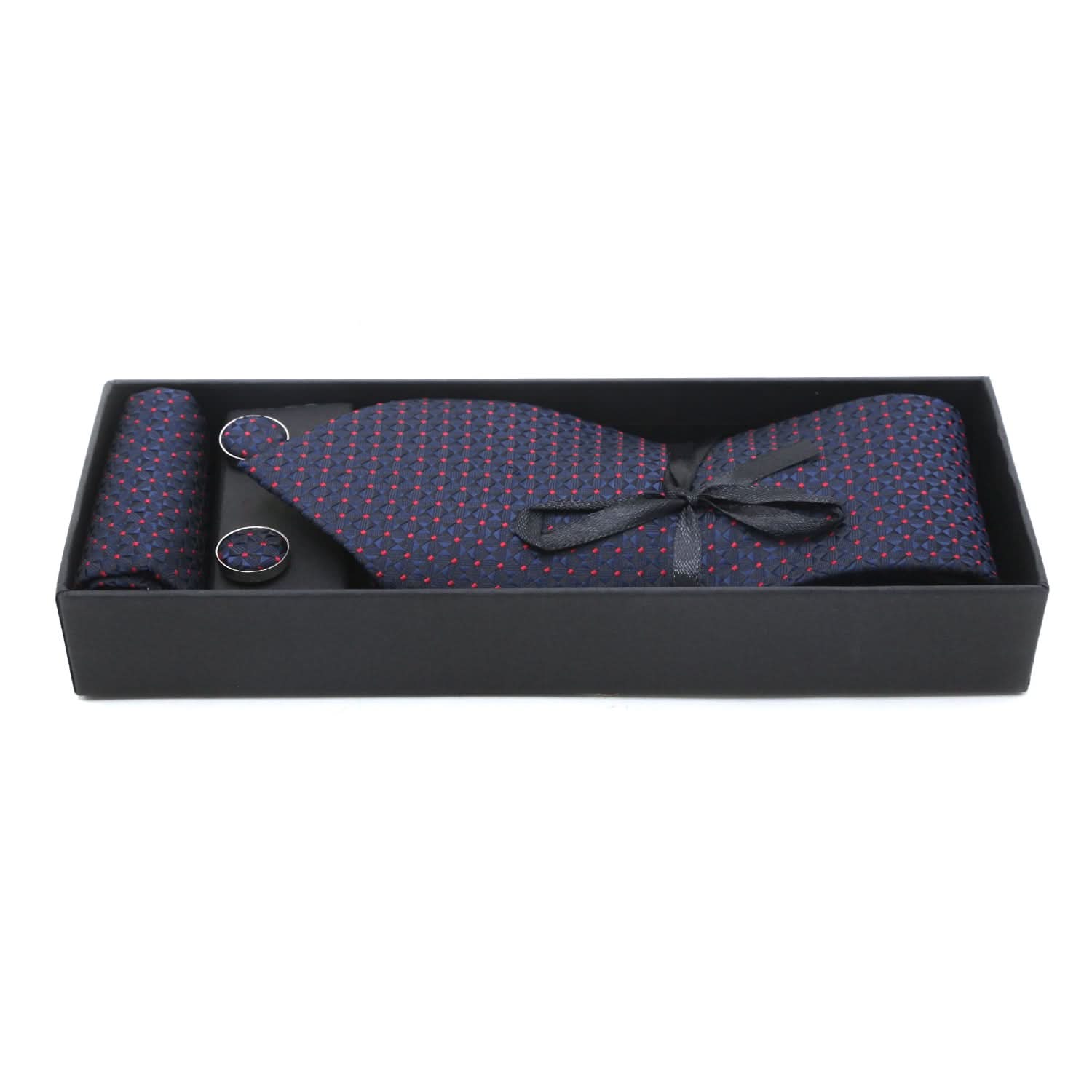 Men's Neck Tie Box - Maroon, Men's Tie, Chase Value, Chase Value
