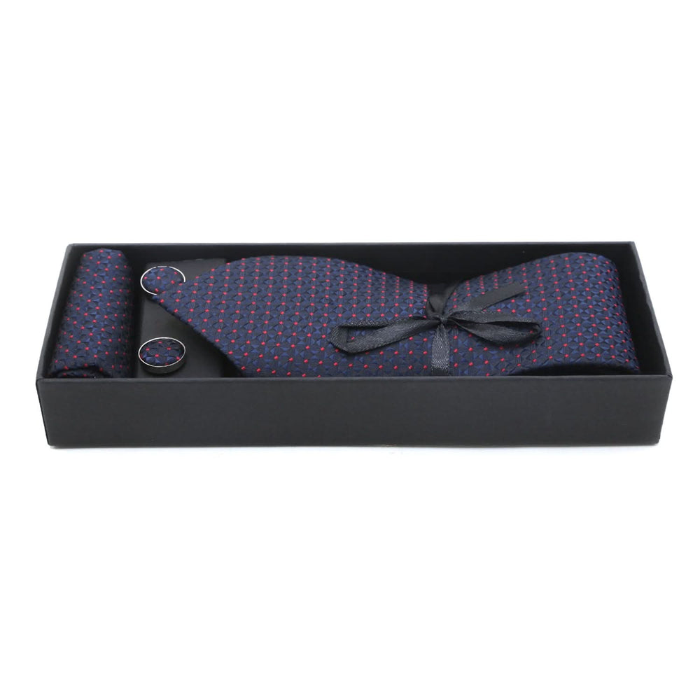 Men's Neck Tie Box - Maroon, Men's Tie, Chase Value, Chase Value
