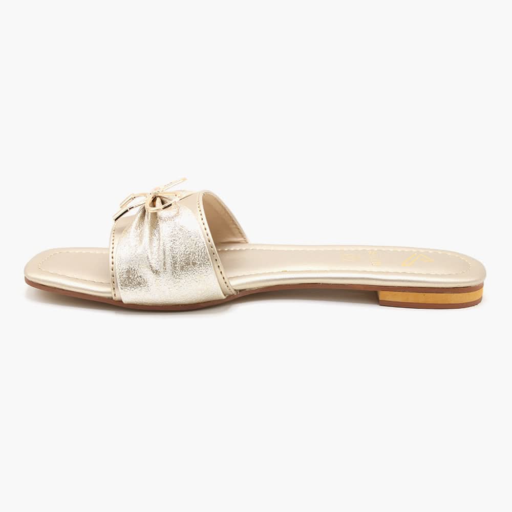 Women's Slipper - Golden, Women Slippers, Chase Value, Chase Value