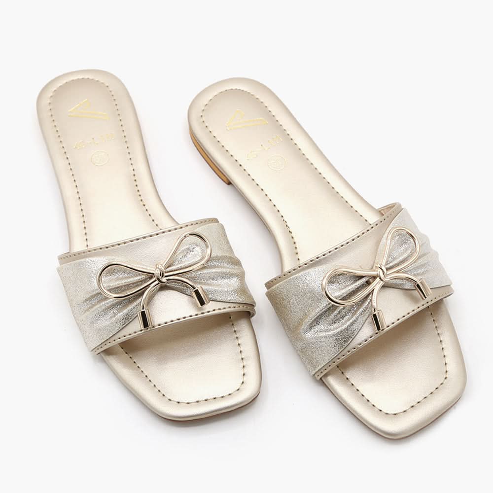 Women's Slipper - Golden, Women Slippers, Chase Value, Chase Value