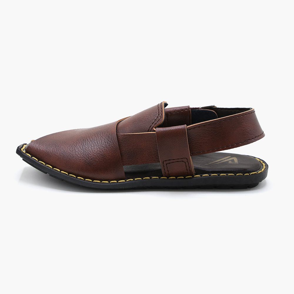 Boys Peshawari Sandal - Brown, Boys Sandals, Chase Value, Chase Value