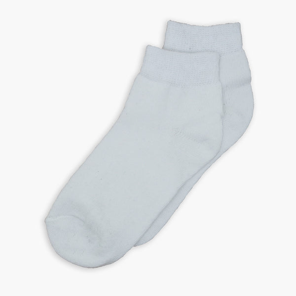 Uniform Valuables Cotton Ankle Sock - White