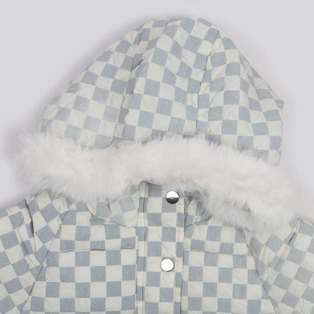 Girls Jacket - White, Girls Jackets, Chase Value, Chase Value