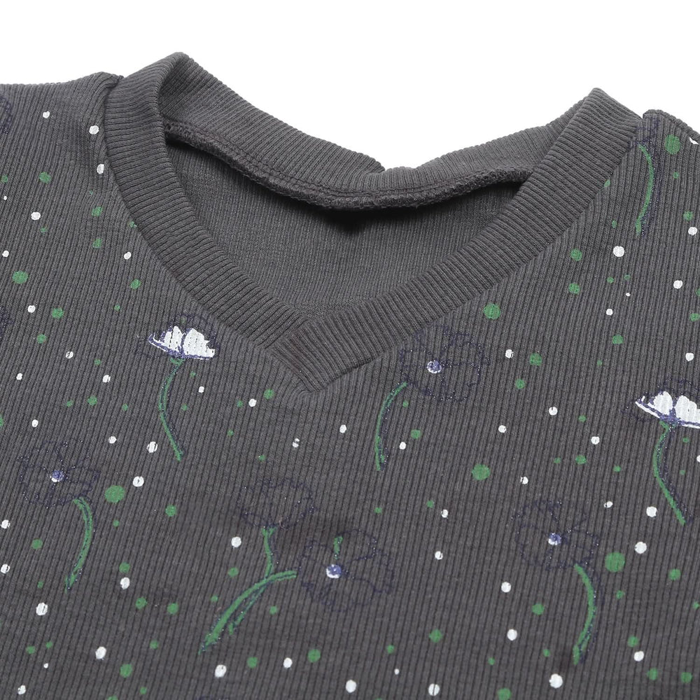 Girls Sleeveless Sweaters - Dark Grey, Girls Sweaters, Chase Value, Chase Value