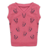 Girls Sleeveless Sweaters - Pink, Girls Sweaters, Chase Value, Chase Value