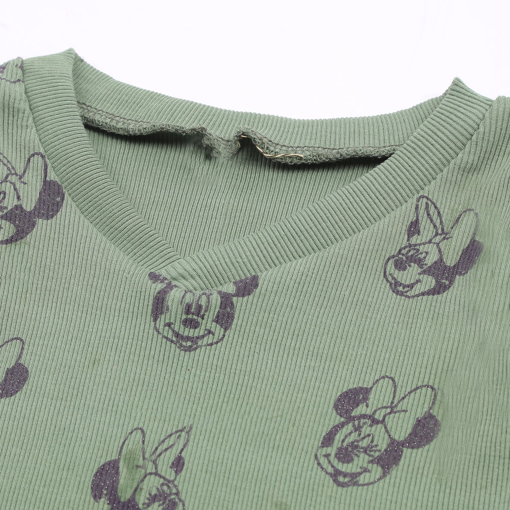 Girls Sleeveless Sweaters - Green, Girls Sweaters, Chase Value, Chase Value