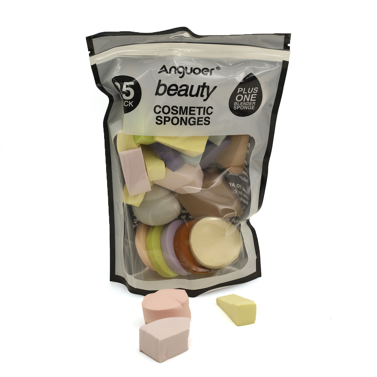 Anguoer Cosmetic Puffs - Multi Color, Brushes & Applicators, Angouer, Chase Value