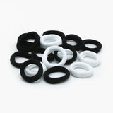 Girls Pony Box - White & Black, Girls Hair Accessories, Chase Value, Chase Value