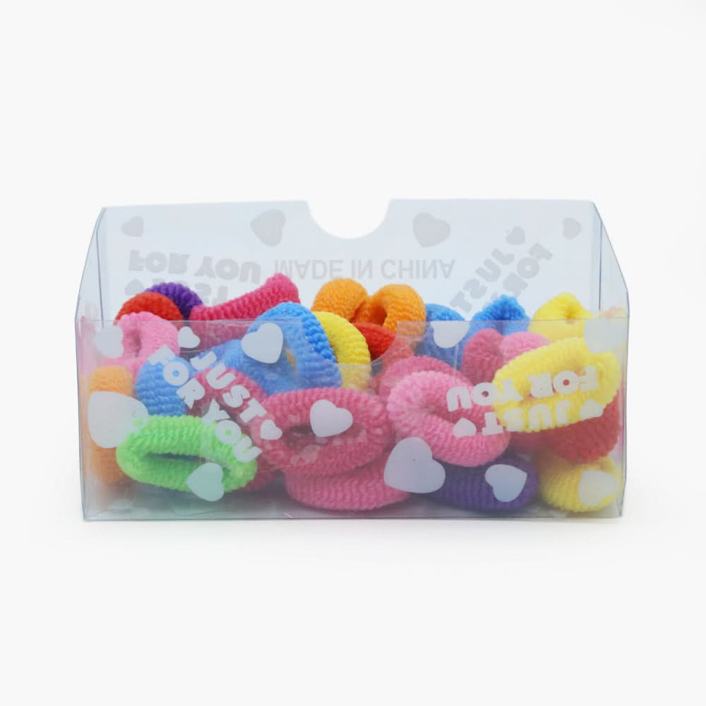 Girls Pony Box - Multi Color, Girls Hair Accessories, Chase Value, Chase Value