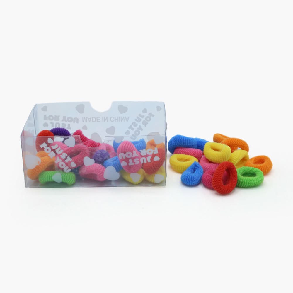 Girls Pony Box - Multi Color, Girls Hair Accessories, Chase Value, Chase Value