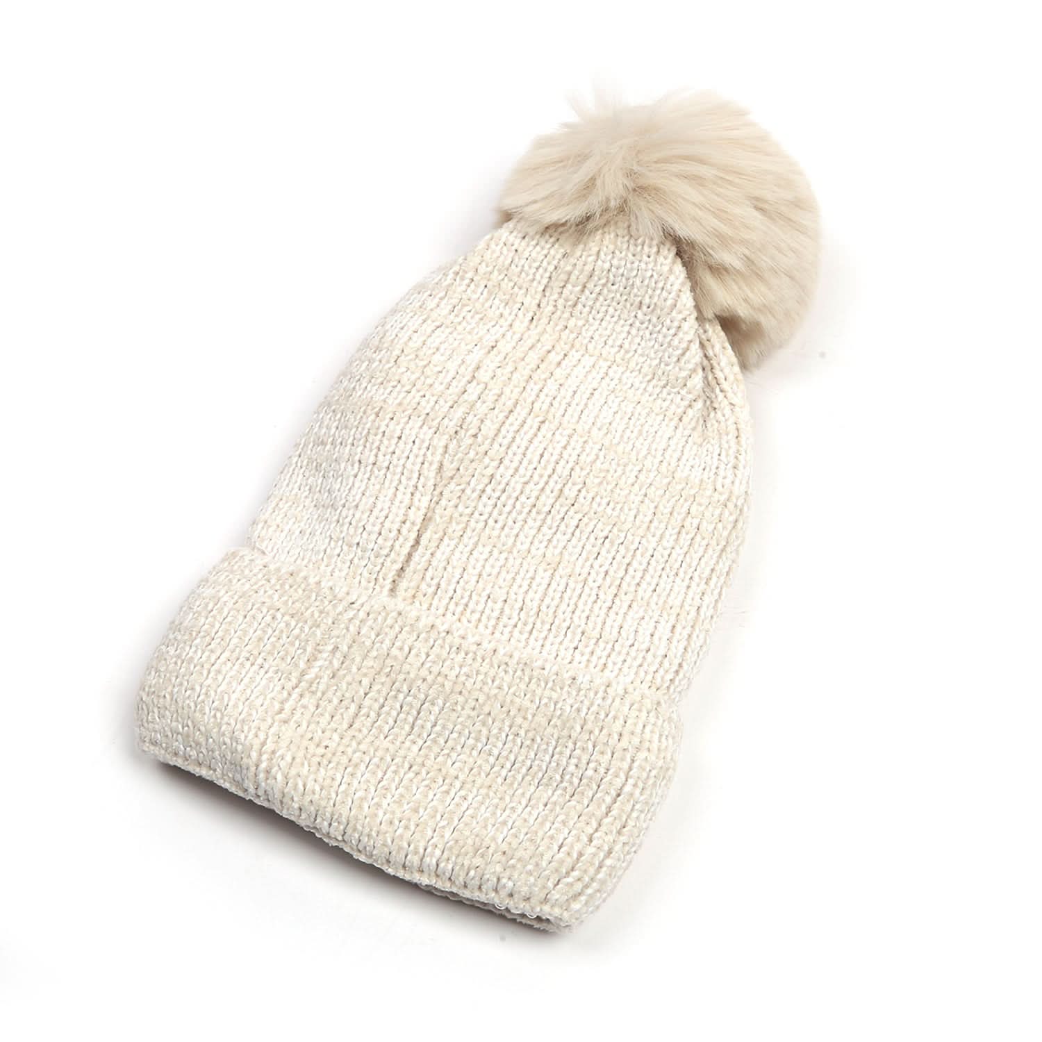 Women's Woolen Cap - Fawn, Women's Cap & Other Accessories, Chase Value, Chase Value