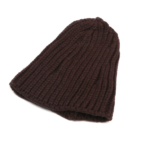 Kids Woolen Cap - Dark Brown