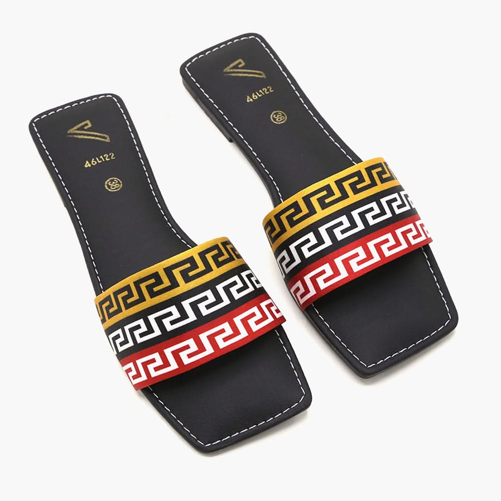 Women's Slipper - Black, Women Slippers, Chase Value, Chase Value
