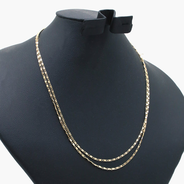 Women's Chain 2Pcs Set - Golden