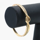 Women's Zircon Kara Bracelet - Golden, Women Bangles & Bracelets, Chase Value, Chase Value