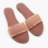 Women's Slipper - Peach, Women Slippers, Chase Value, Chase Value