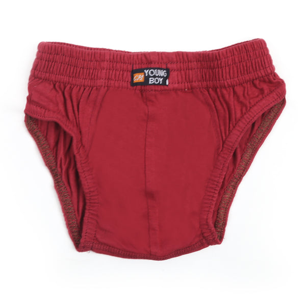 Boys Loose Boxer - Maroon