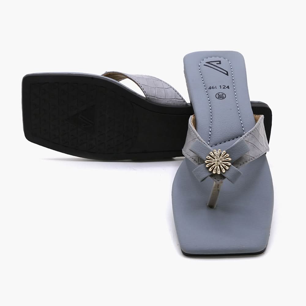 Women's Slipper - Grey, Women Slippers, Chase Value, Chase Value