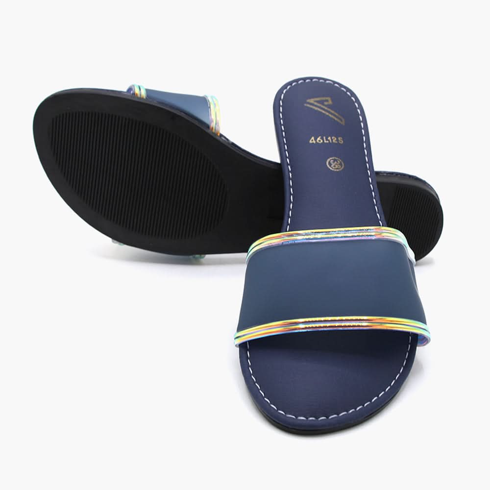 Women's Slipper - Blue, Women Slippers, Chase Value, Chase Value