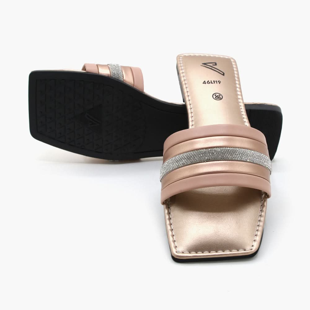 Women's Slipper - Peach, Women Slippers, Chase Value, Chase Value