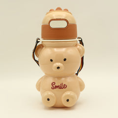 Teddy Bear Kids Plastic Water Bottle