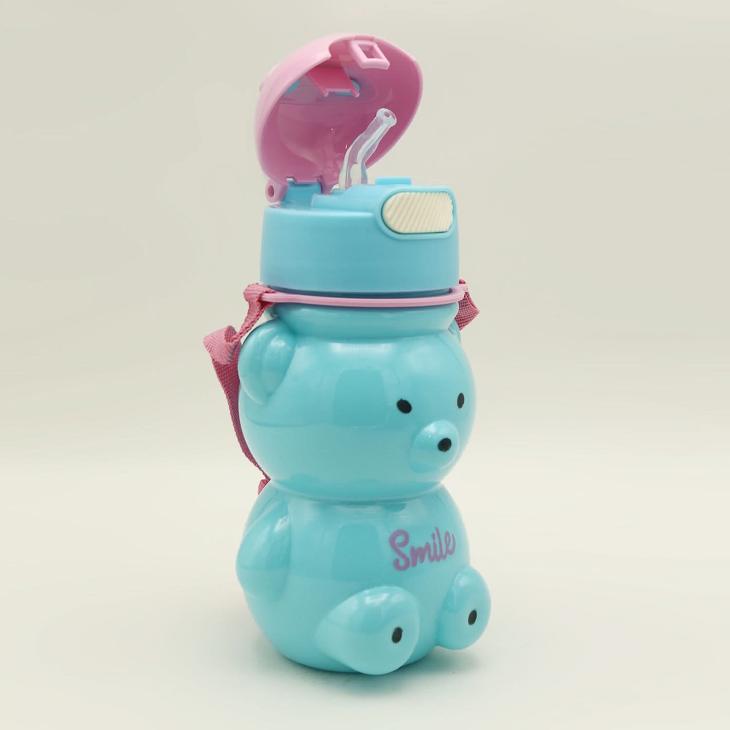 Teddy Bear Kids Plastic Water Bottle, Feeding Supplies, Chase Value, Chase Value