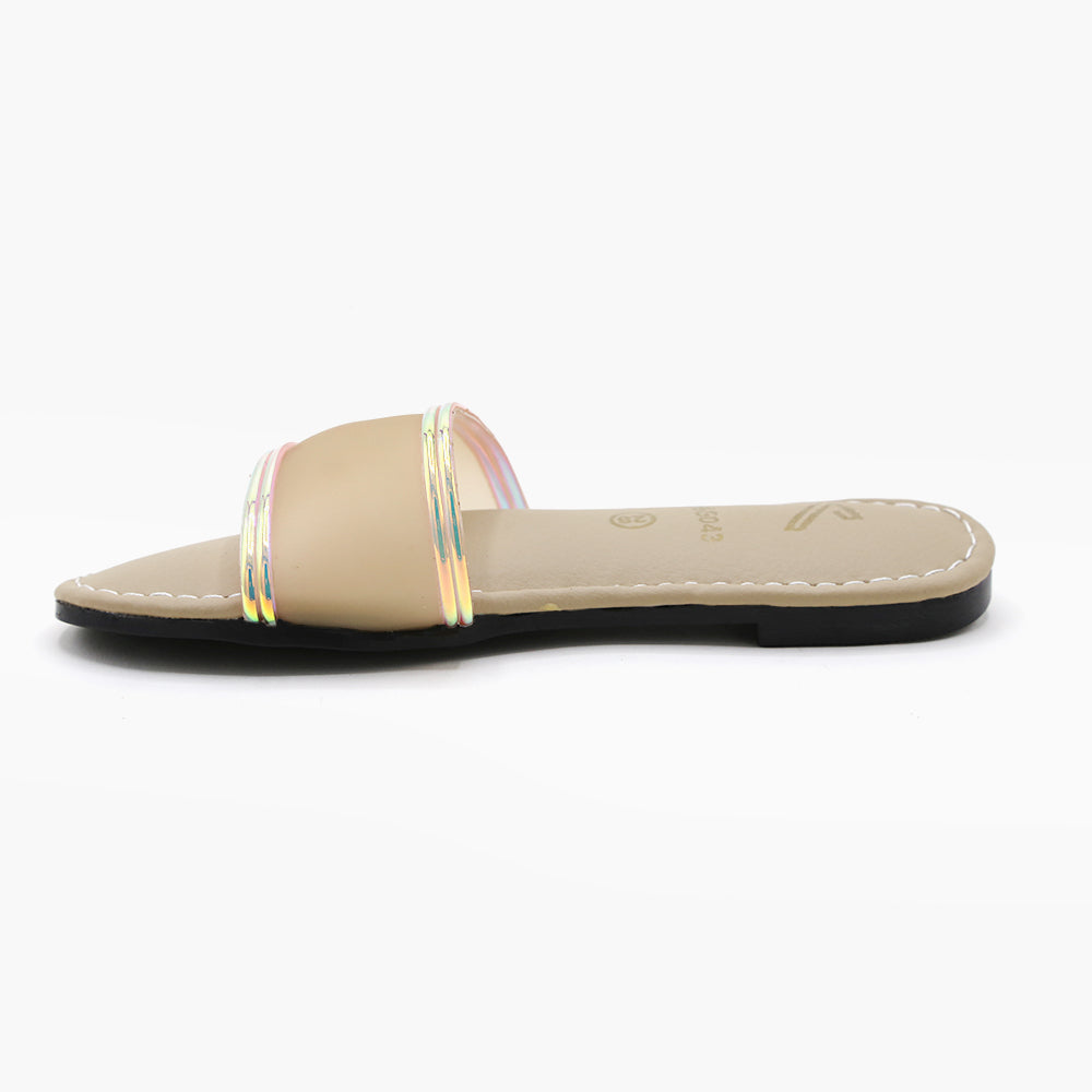 Valuable Girls Slipper - Fawn, Girls Slippers, Chase Value, Chase Value