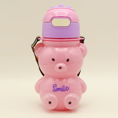 Teddy Bear Kids Plastic Water Bottle
