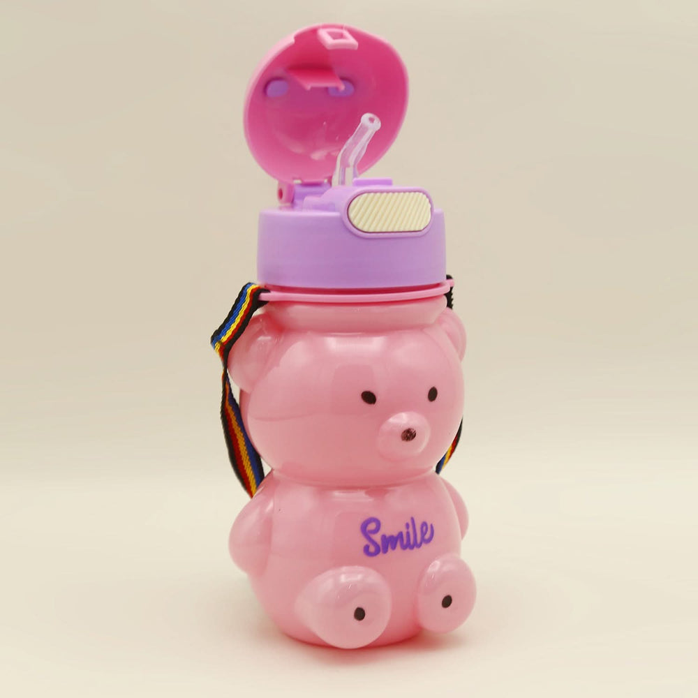 Teddy Bear Kids Plastic Water Bottle, Feeding Supplies, Chase Value, Chase Value