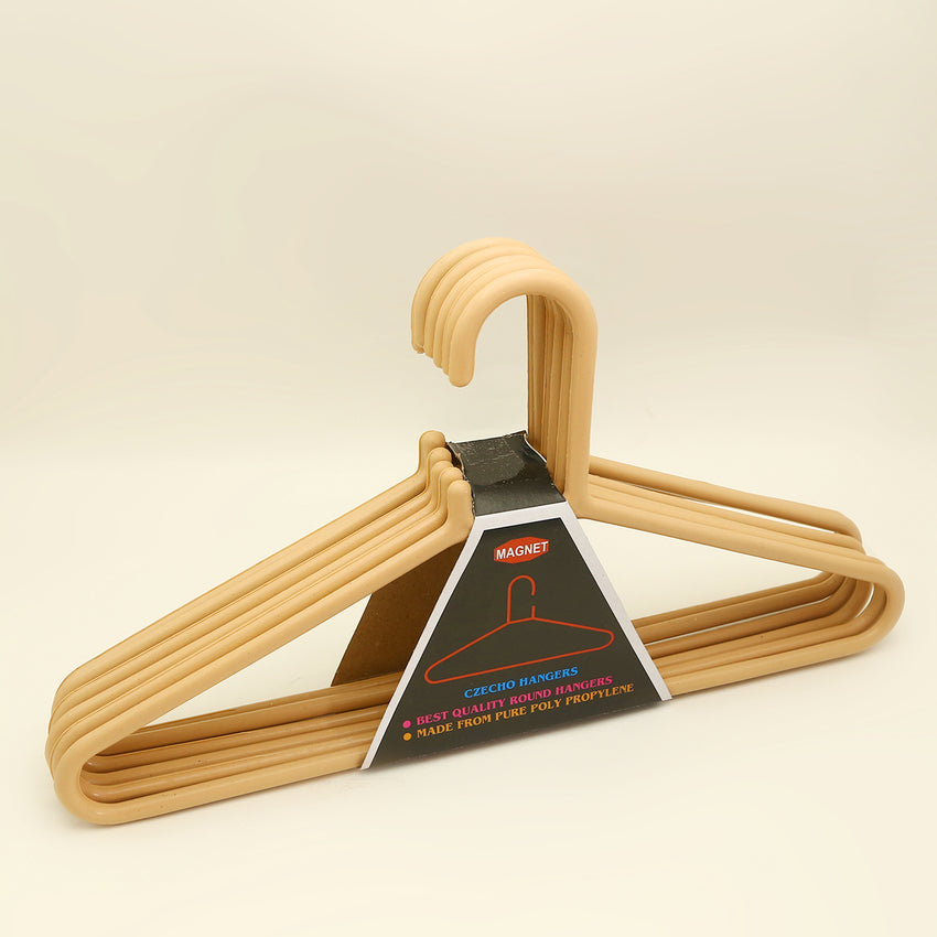 Hanger 6Pc - Light Brown