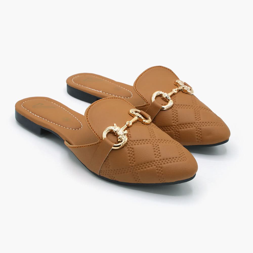 Women's Banto Slipper - Mustard, Women Slippers, Chase Value, Chase Value
