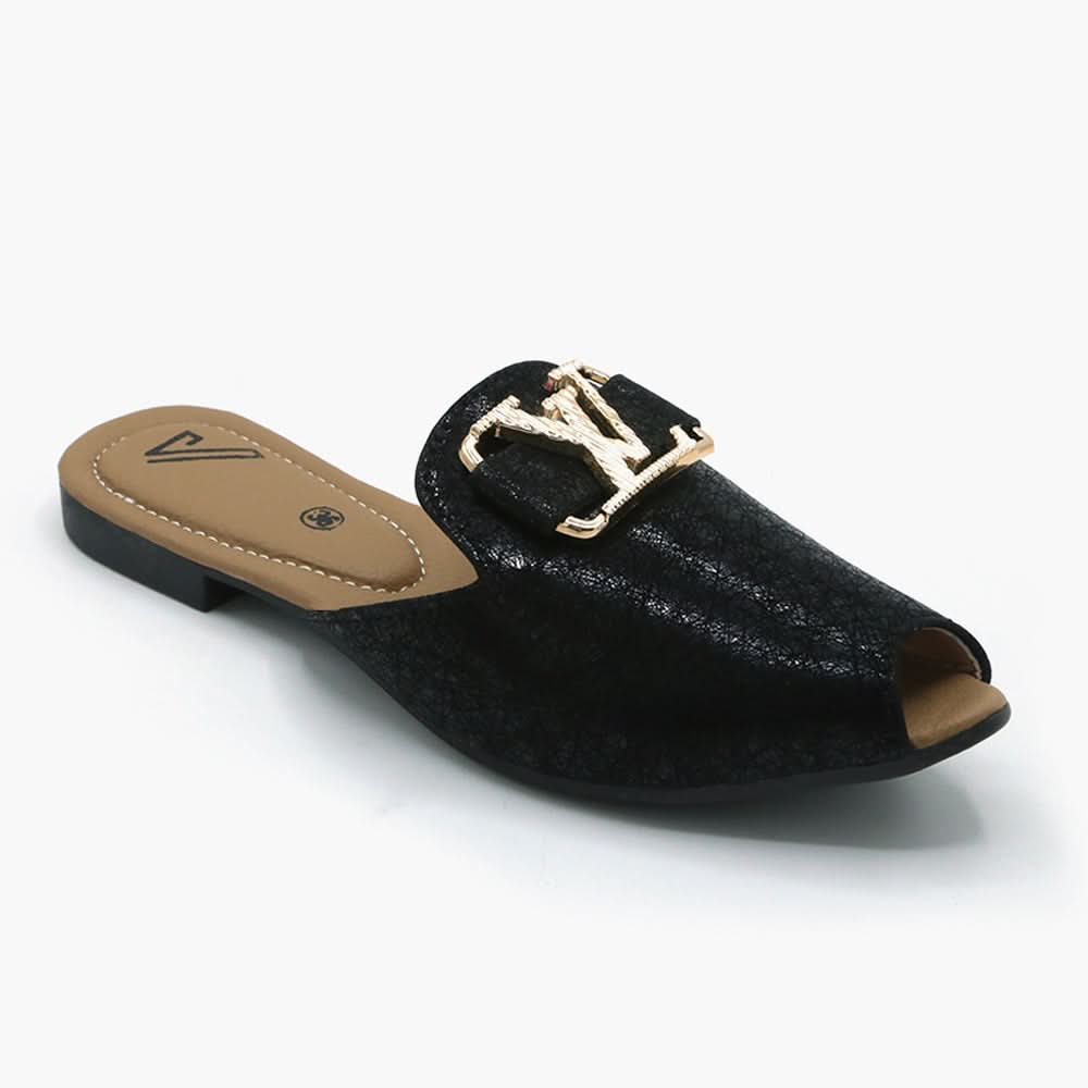 Women's Banto Slipper - Black, Women Slippers, Chase Value, Chase Value