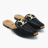 Women's Banto Slipper - Black, Women Slippers, Chase Value, Chase Value
