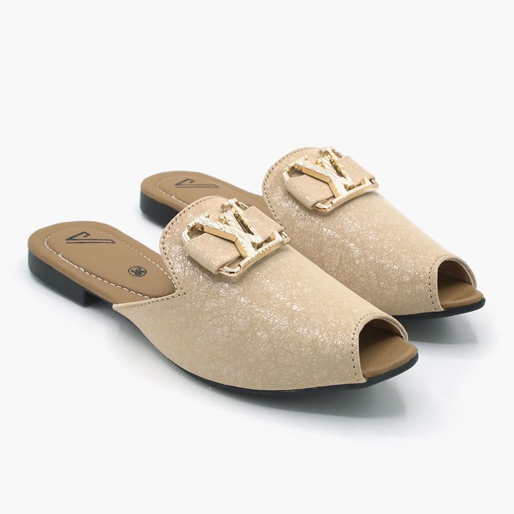 Women's Banto Slipper - Fawn, Women Slippers, Chase Value, Chase Value