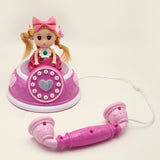 Mini Princess Telephone - Pink, Battery Operated Toys, Chase Value, Chase Value