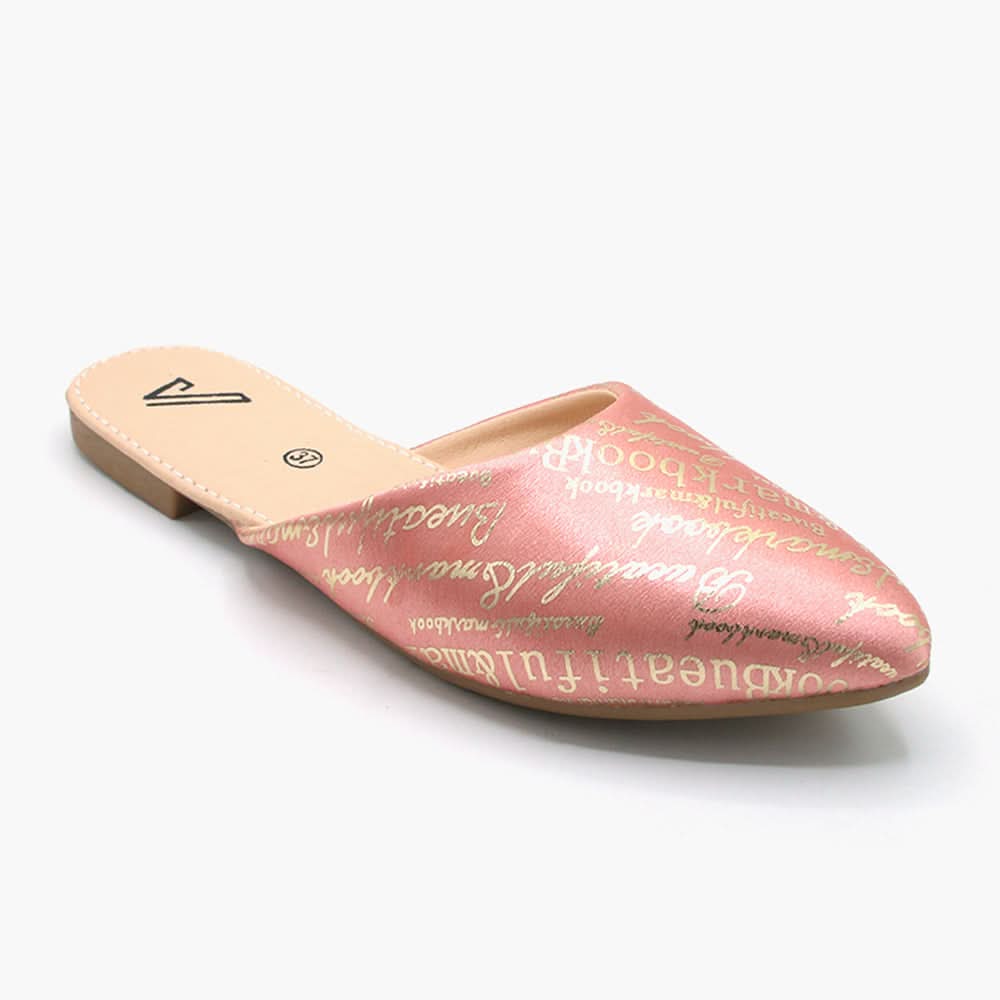 Women's Banto Slipper - Peach, Women Slippers, Chase Value, Chase Value