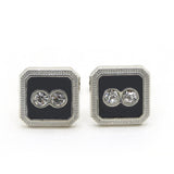 Men's Cufflink - Black, Men's Cufflinks, Chase Value, Chase Value