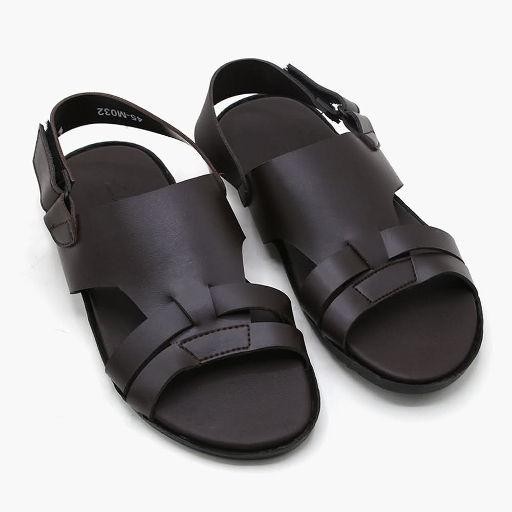 Men's Sandal - Coffee, Men's Sandals, Chase Value, Chase Value
