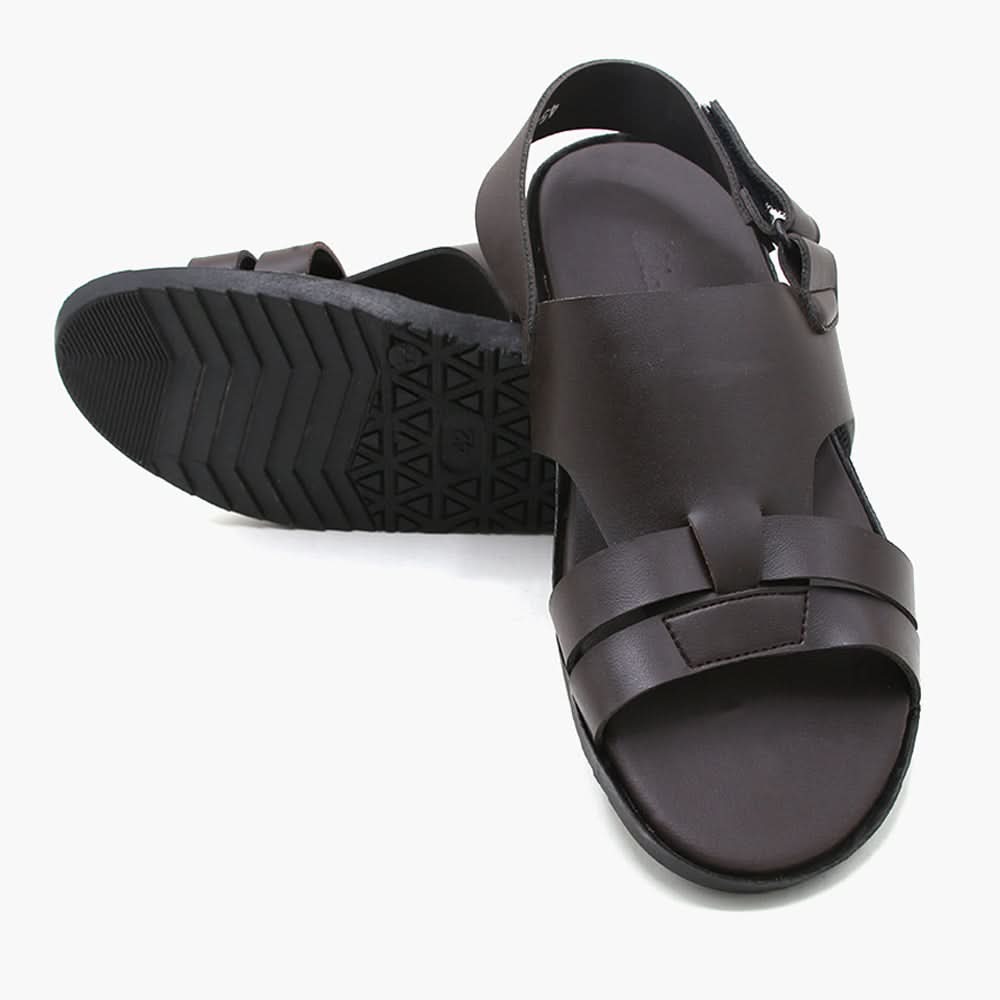 Men's Sandal - Coffee, Men's Sandals, Chase Value, Chase Value