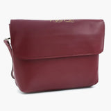 Women's Shoulder Bag - Maroon, Women Bags, Chase Value, Chase Value