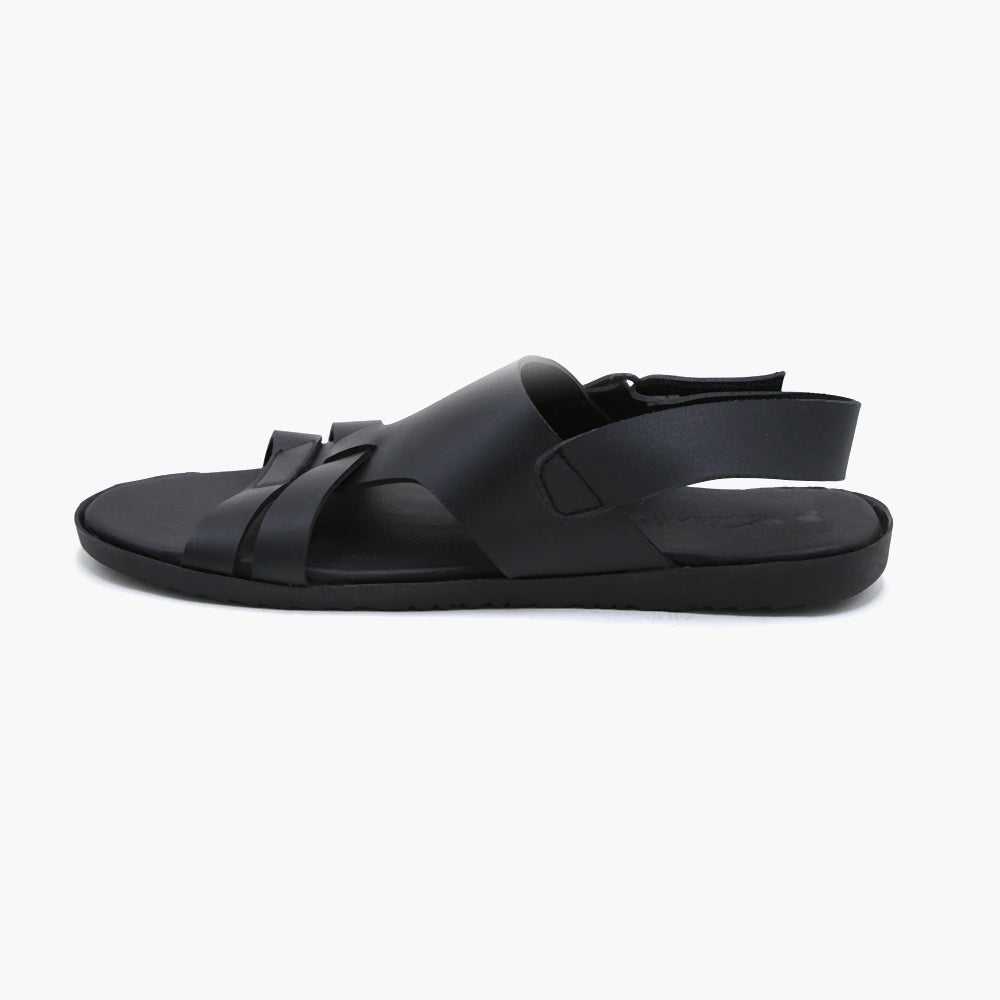 Men's Sandal - Black, Men's Sandals, Chase Value, Chase Value