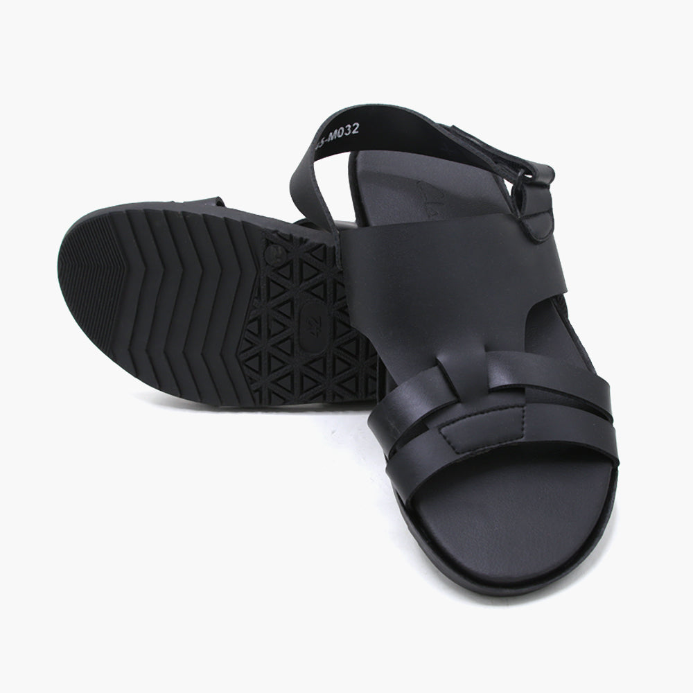 Men's Sandal - Black, Men's Sandals, Chase Value, Chase Value